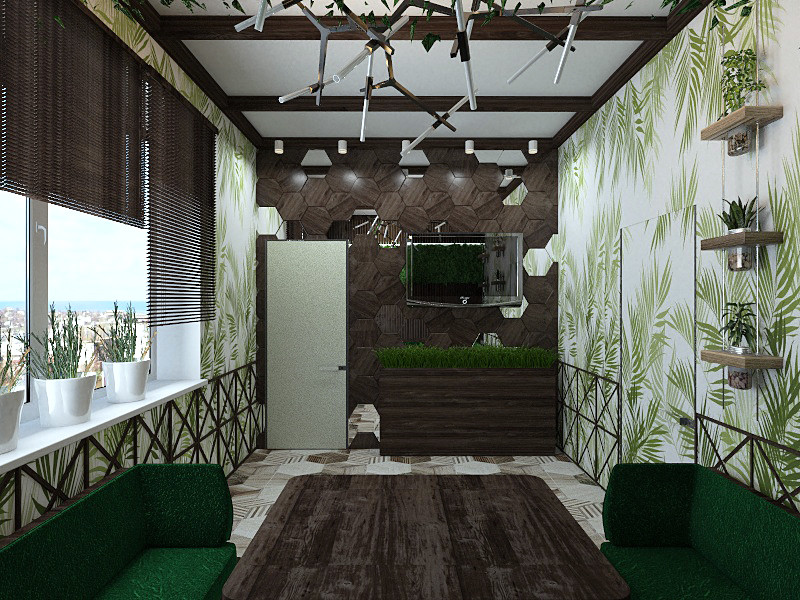 Визуализация семейного кафе в г. Ростов