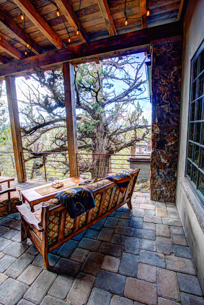 Deck - rustic deck idea