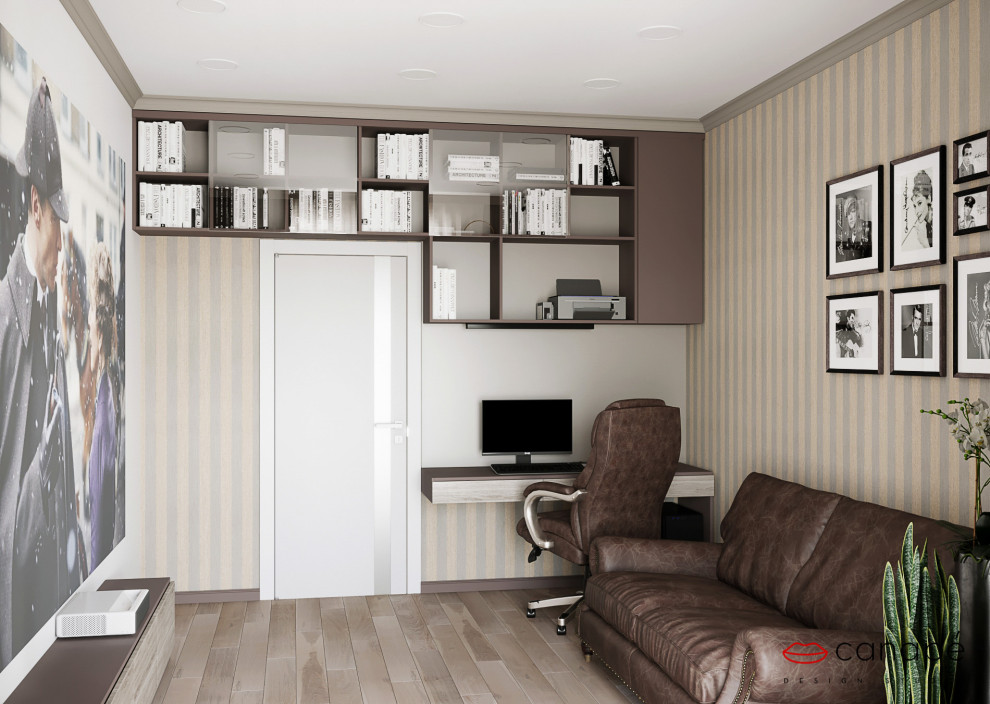 Романтичная квартира в пудровых тонах