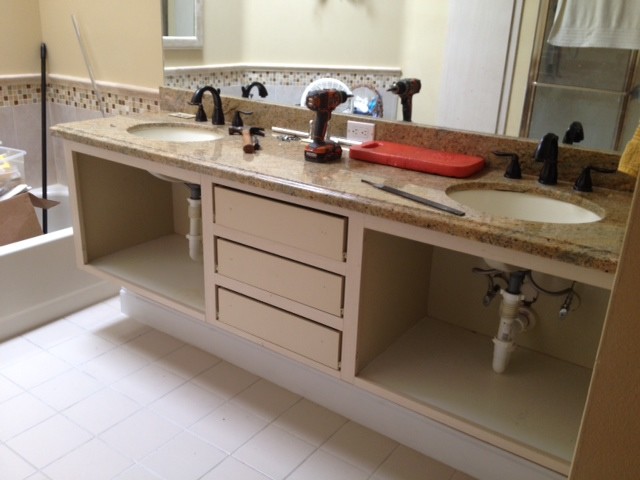 Nancy's Kitchen and Bathroom Reface white contemporary