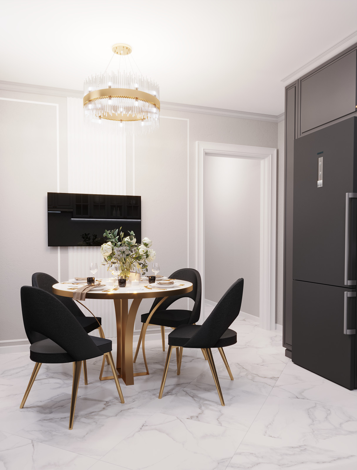 Кухня в стиле современной классики