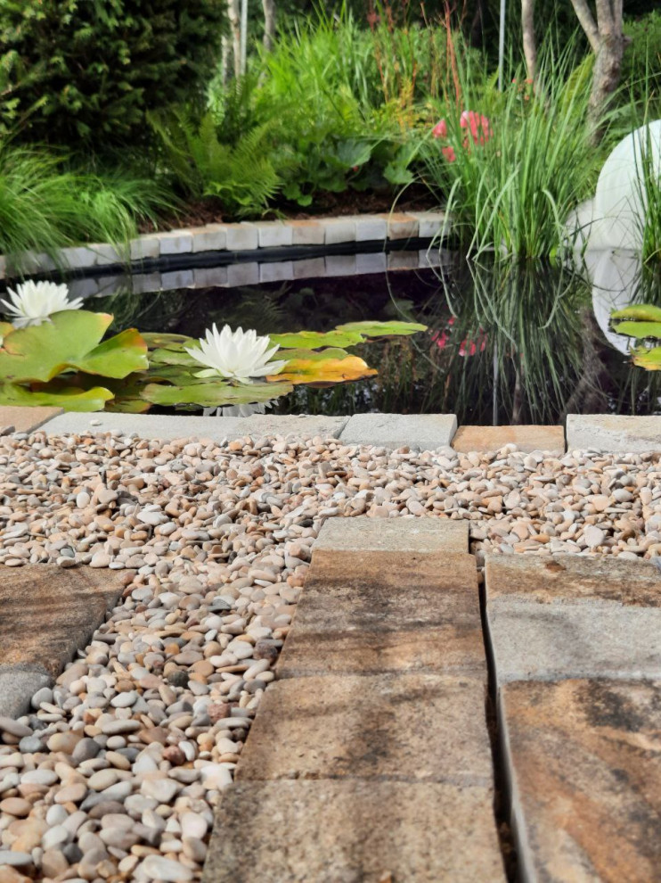 Выставочный сад на фестивале в Царицыне "Видение розы"