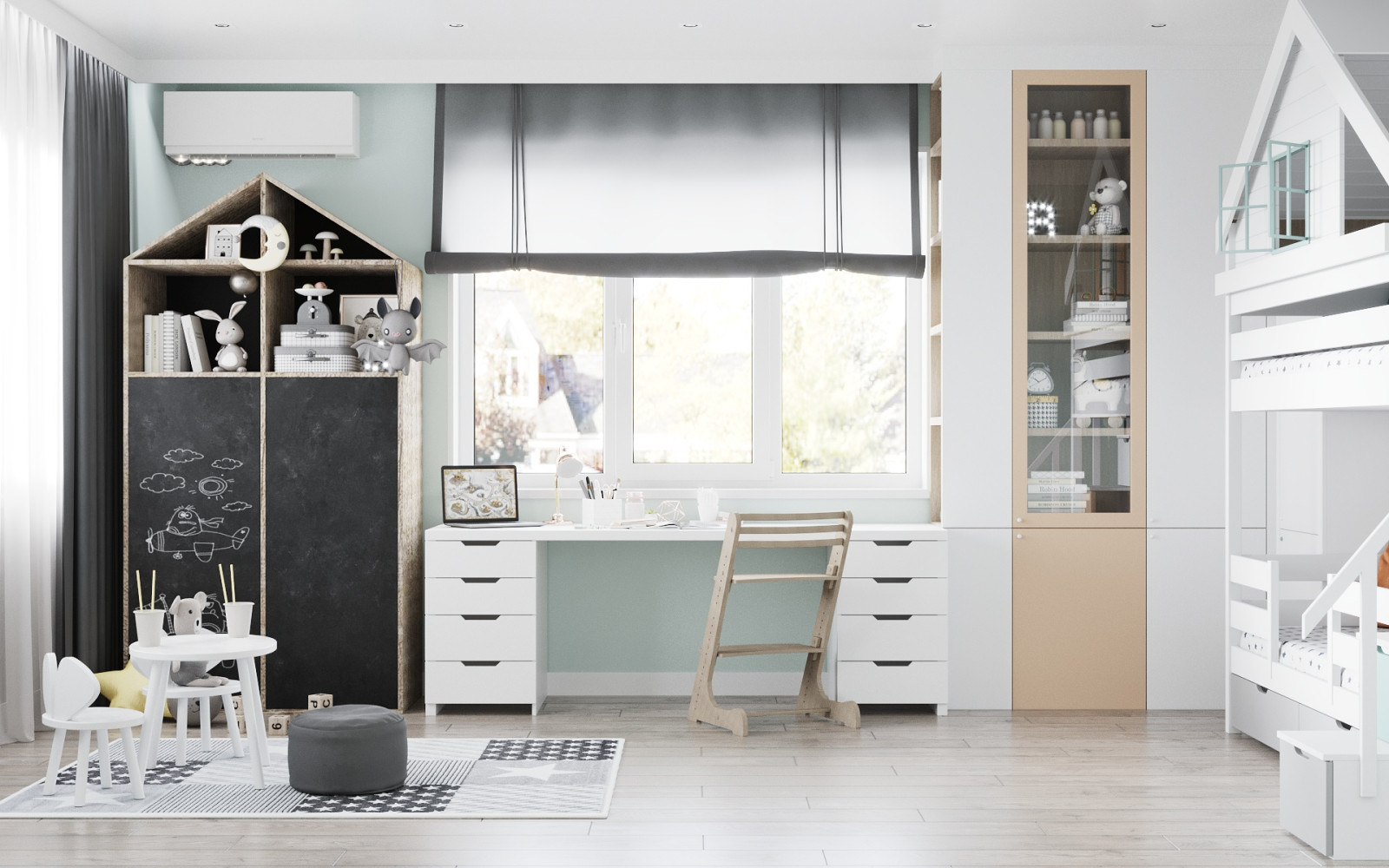 Детская комната в ЖК Благодатово