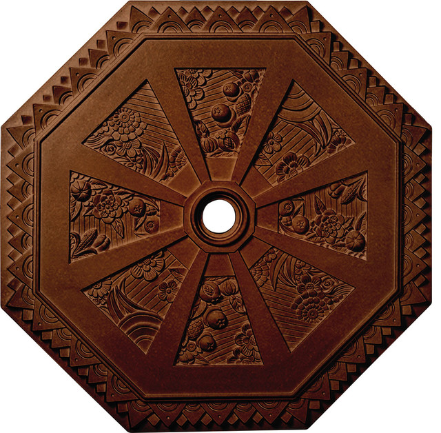 29 1/8"ODx2 1/4"IDx1 1/8"P Spring Octagonal Ceiling Medallion