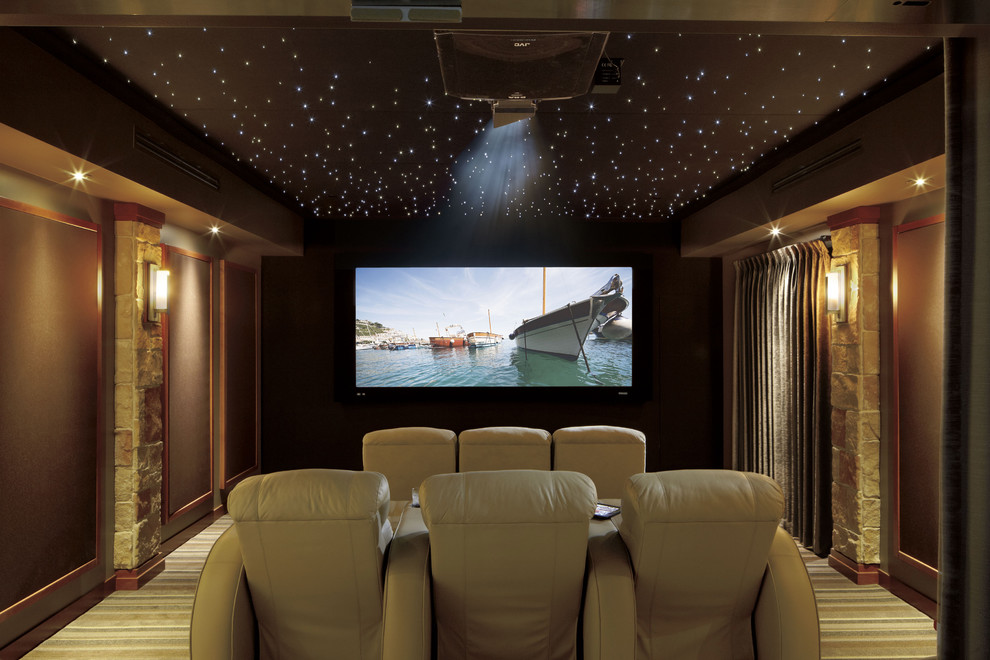 HOME THEATER - Craftsman - Home Theater - Minneapolis - by Magnolia ...