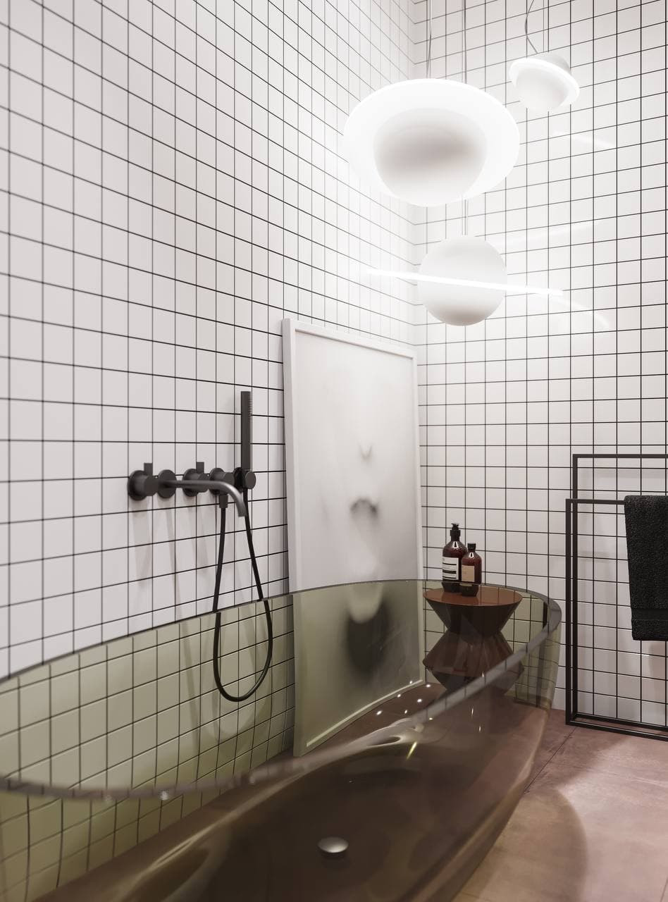 Ванная комната проекта Pebble