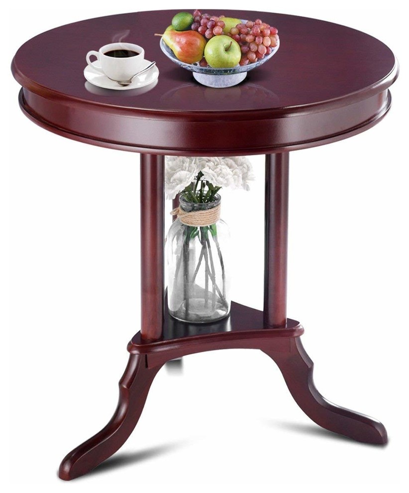 Round Accent Table End Table Side Table Home Furnishing Accent Table ...