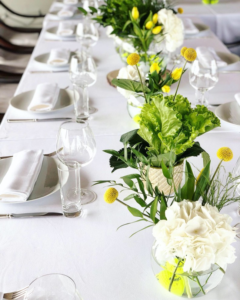 Сервировка стола в стиле "Голф"