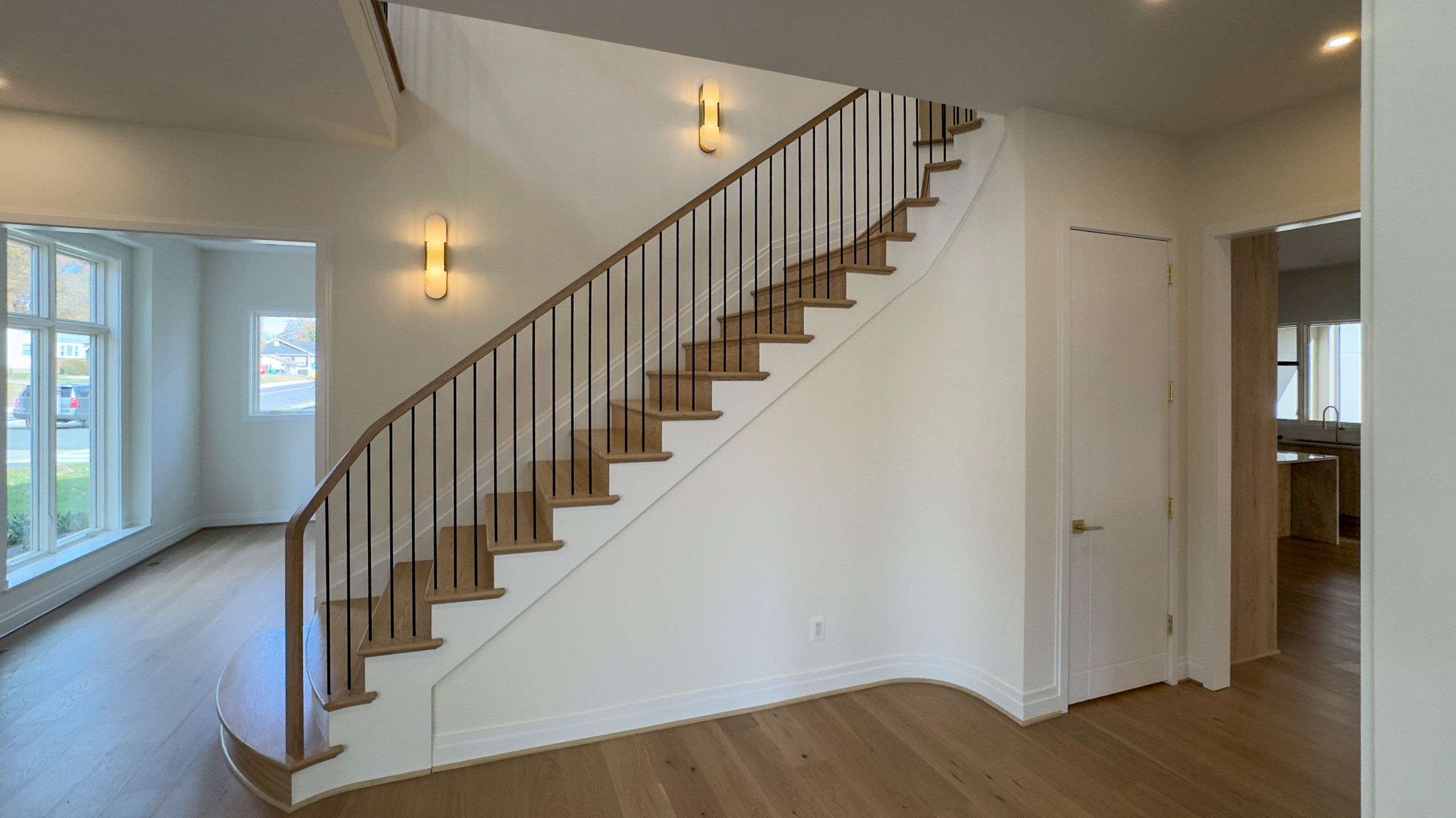 144_Attractive Transitional Staircase in Impressive Modern Home, Vienna VA 22180