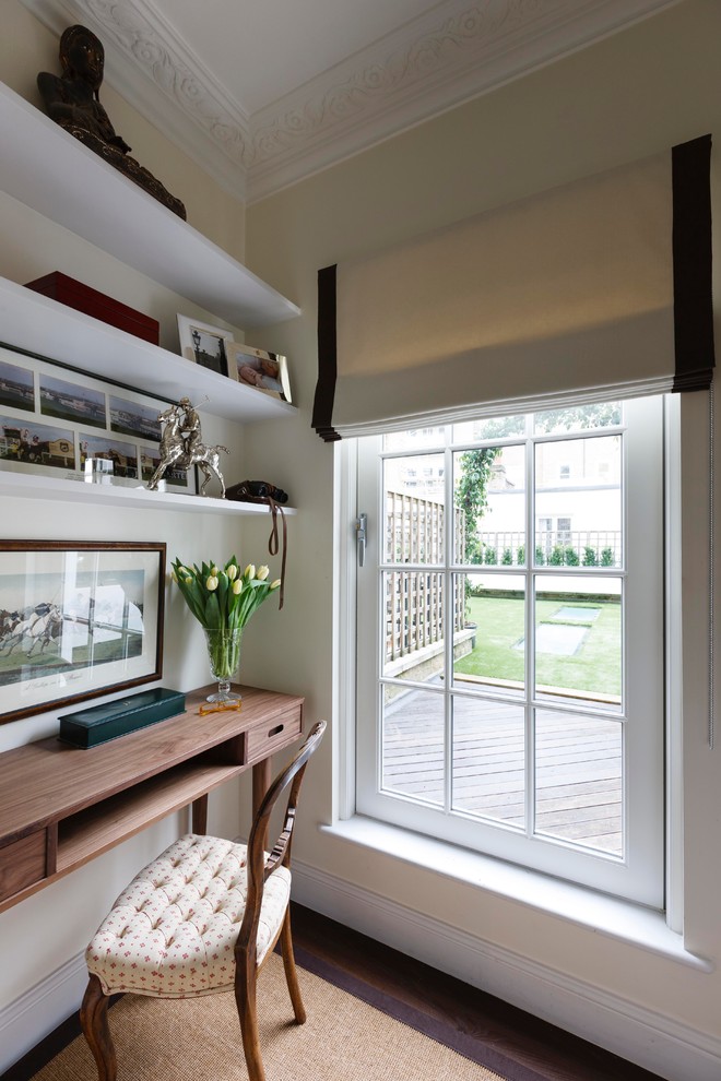 Antigua House Traditional Home Office London by Maurizio