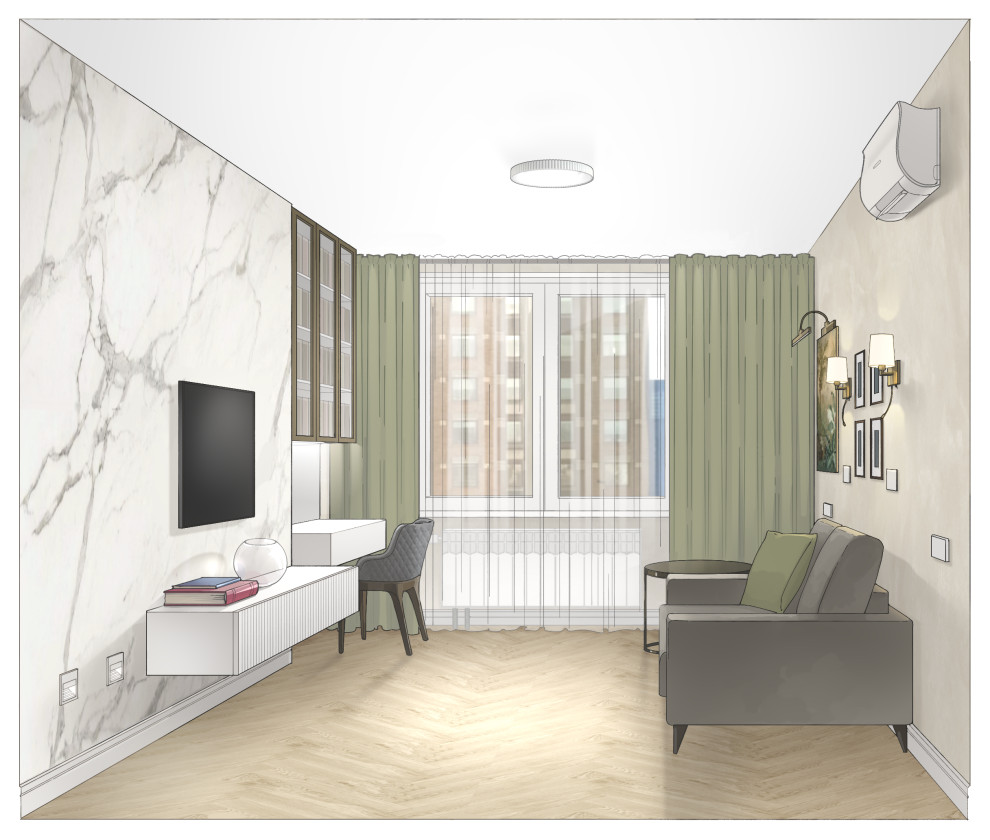 Квартира в современном стиле