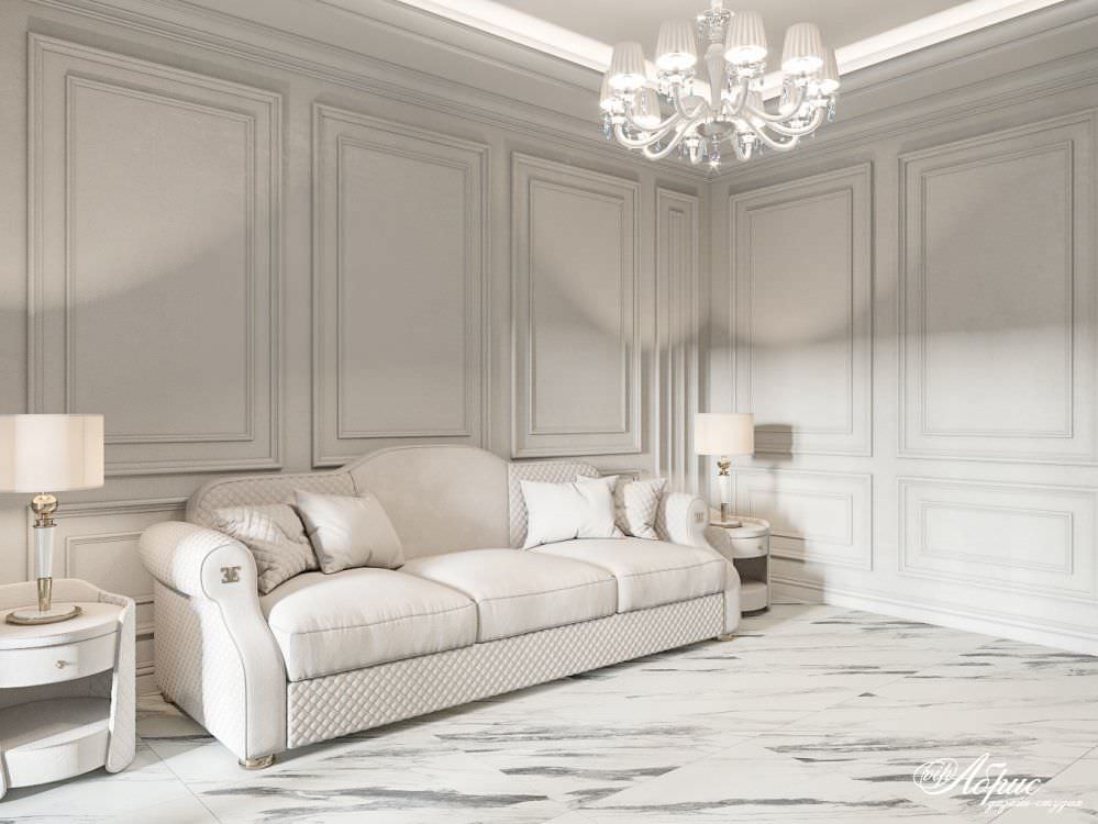 Дизайн интерьера двухкомнатной квартиры (ул.Чернышевского)