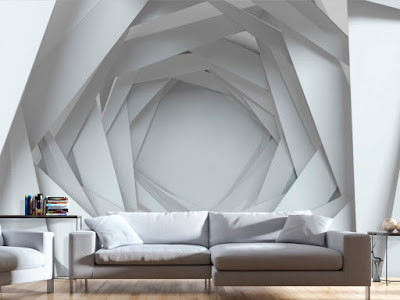 Best 3D wallpaper designs for living room and 3D wall art images | Houzz UK