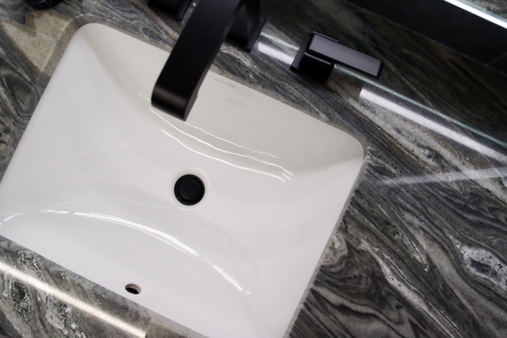 Masculine Contemporary Bath