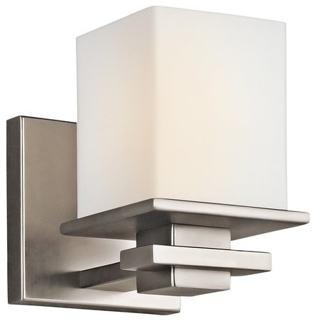 Kichler Lighting 45149AP Tully Transitional Wall Sconce In Antique Pewter