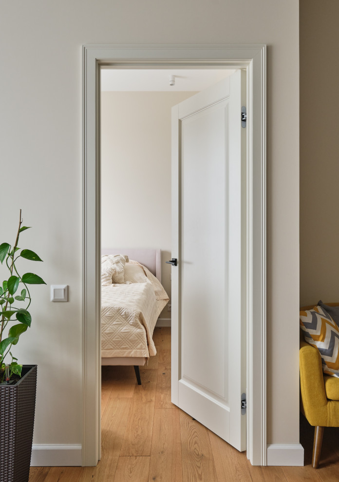 Кантри Г-2 Ral 9010 в квартире современного стиля