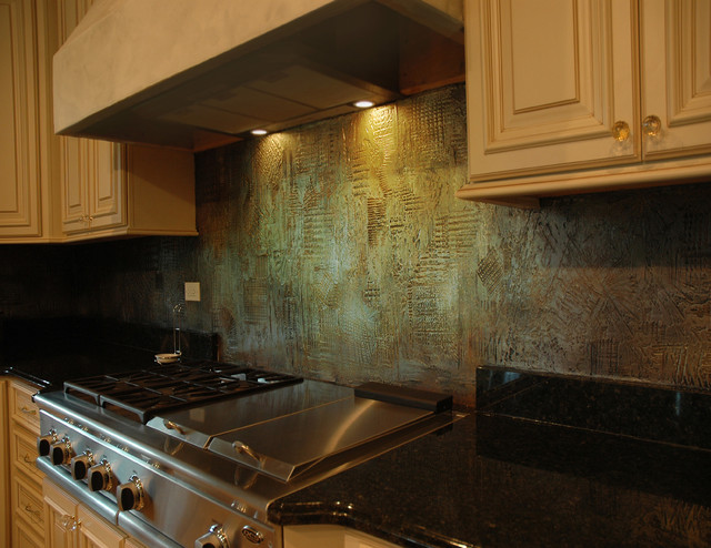 Custom Kitchen Backsplash traditional-kitchen