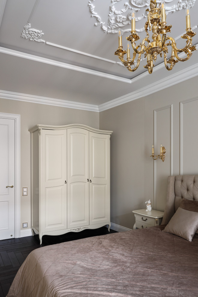 Реализованный дизайн-проект квартиры 90 кв.м.в стиле неоклассика