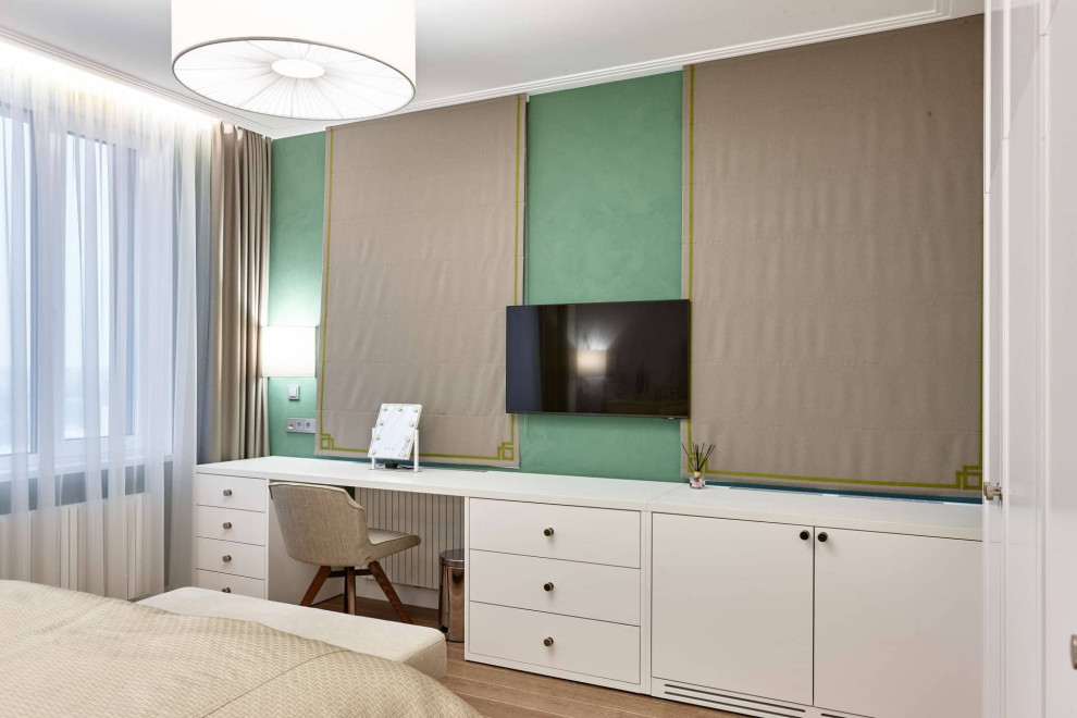 Дизайн и ремонт квартиры в ЖК «Мосфильмовский» — Бабушка и внучка