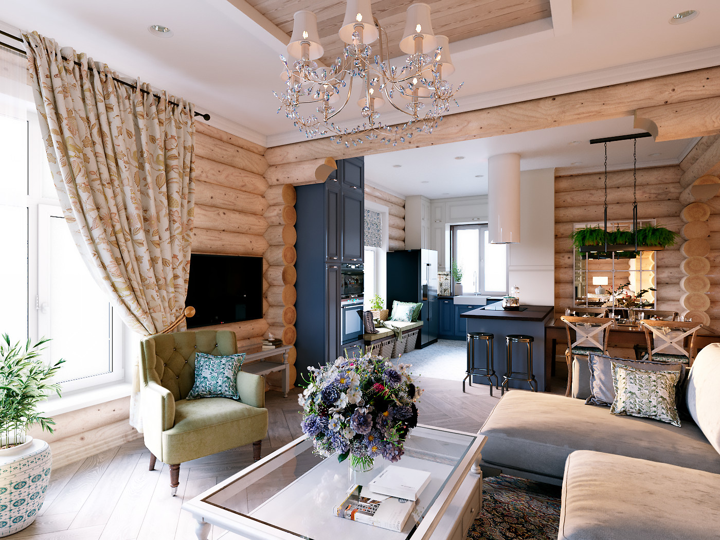 Дом в Оськино