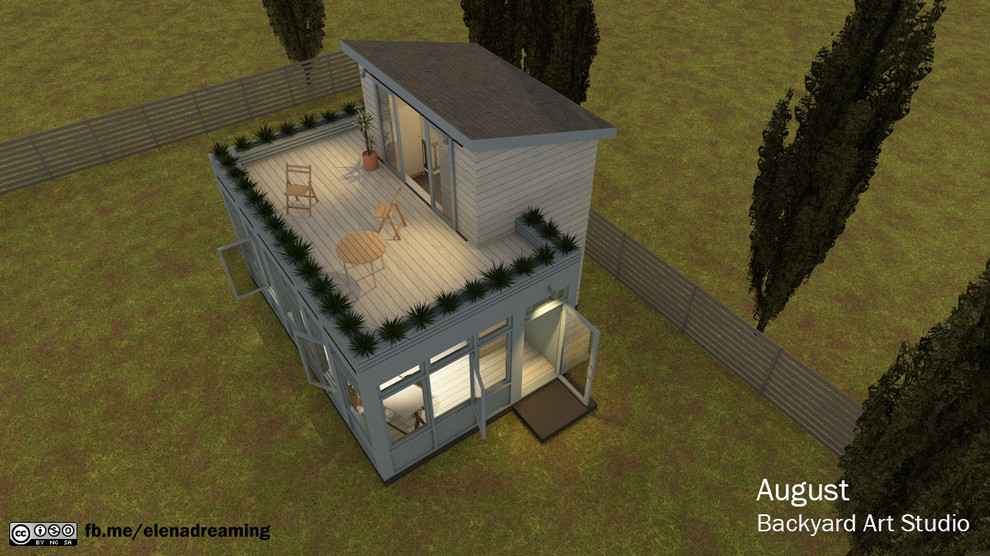 Backyard Art Studio AUGUST