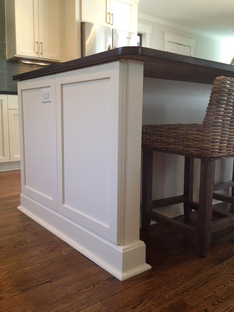 Island Trim Detail Coastal Kitchen Atlanta By Center Point