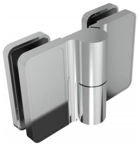 Фурнитура SPIRIT для распашных душевых дверей MWE из Германии