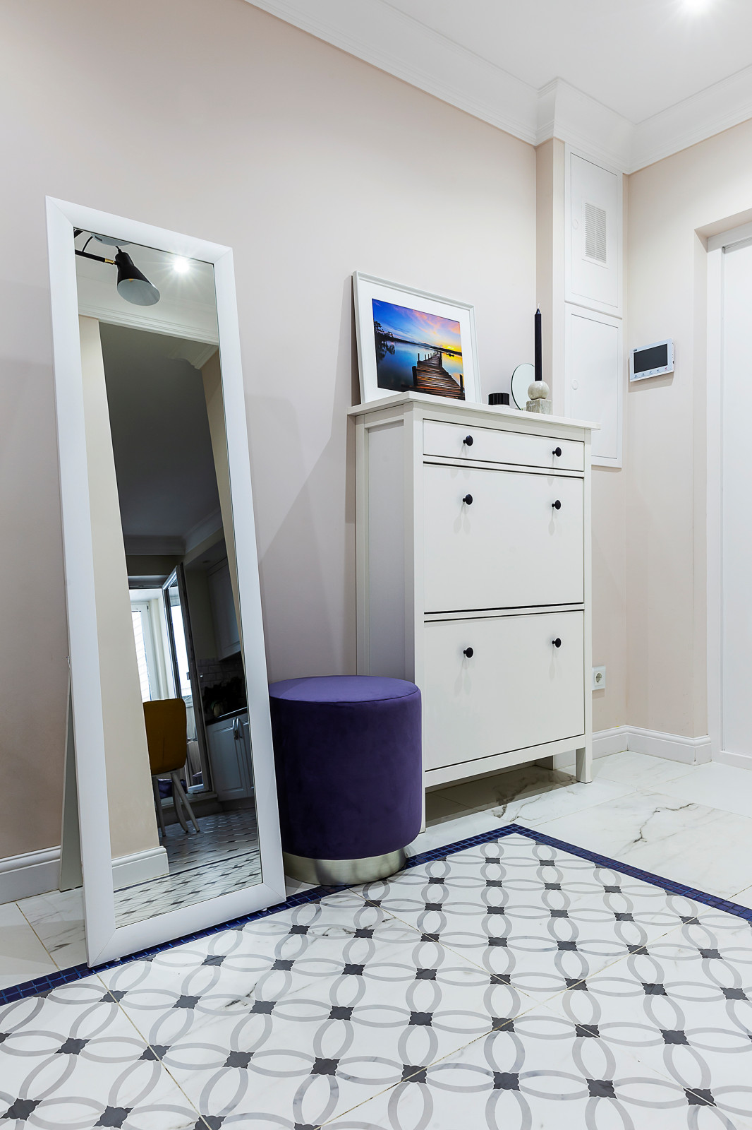 Реализованный проект квартиры 58 кв.м г. Москва