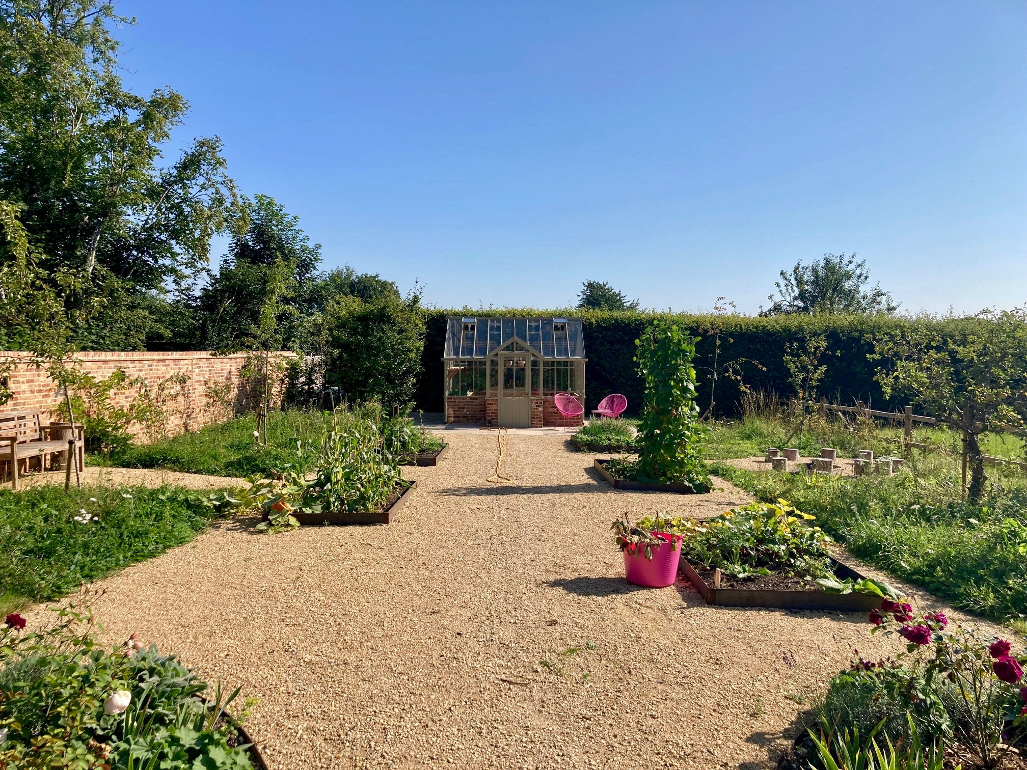 Colourful English Cottage Garden