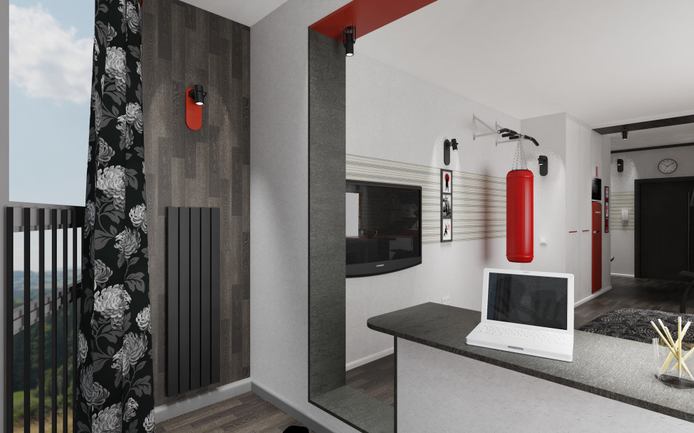 Дизайн студии в пос. Бугры ЛО