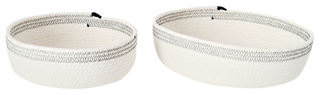 Scandimed Decorative Bowls, Black, Set of 2