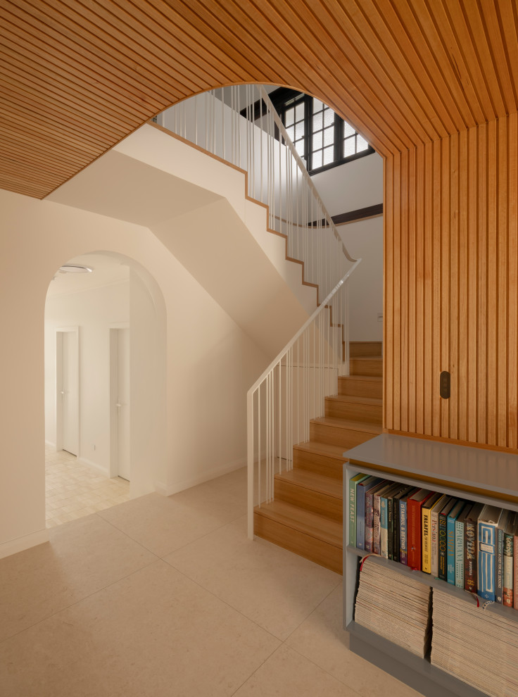 Design ideas for a contemporary staircase in Brisbane.