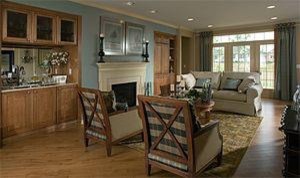 Home design - transitional home design idea in Chicago