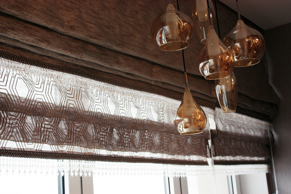 Римские шторы в интерьере