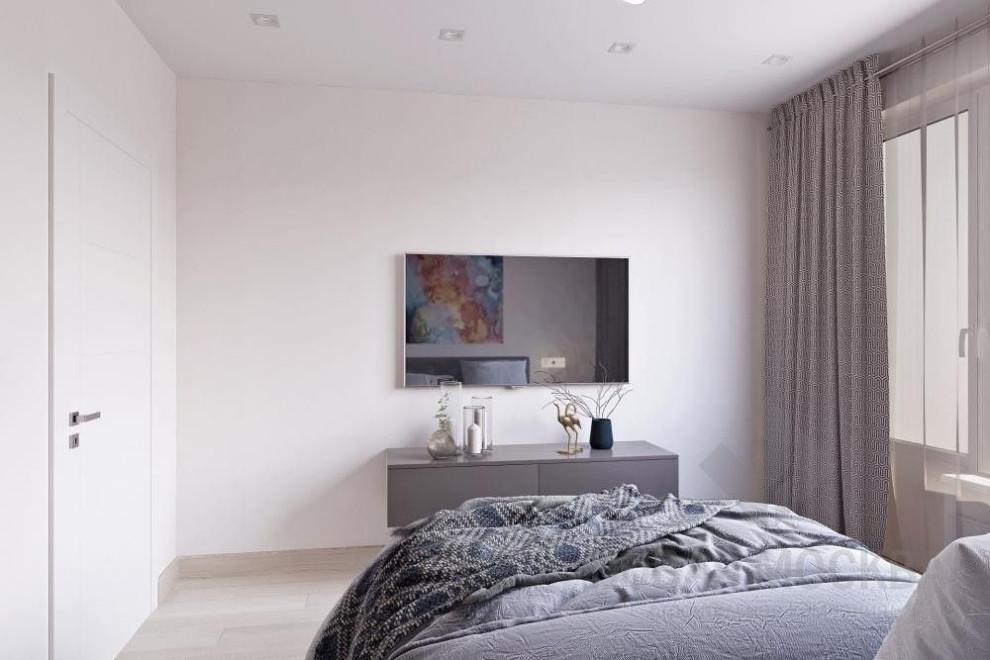 Дизайн-проект двухкомнатной квартиры 72 кв.м. в ЖК «Эталон-Сити»