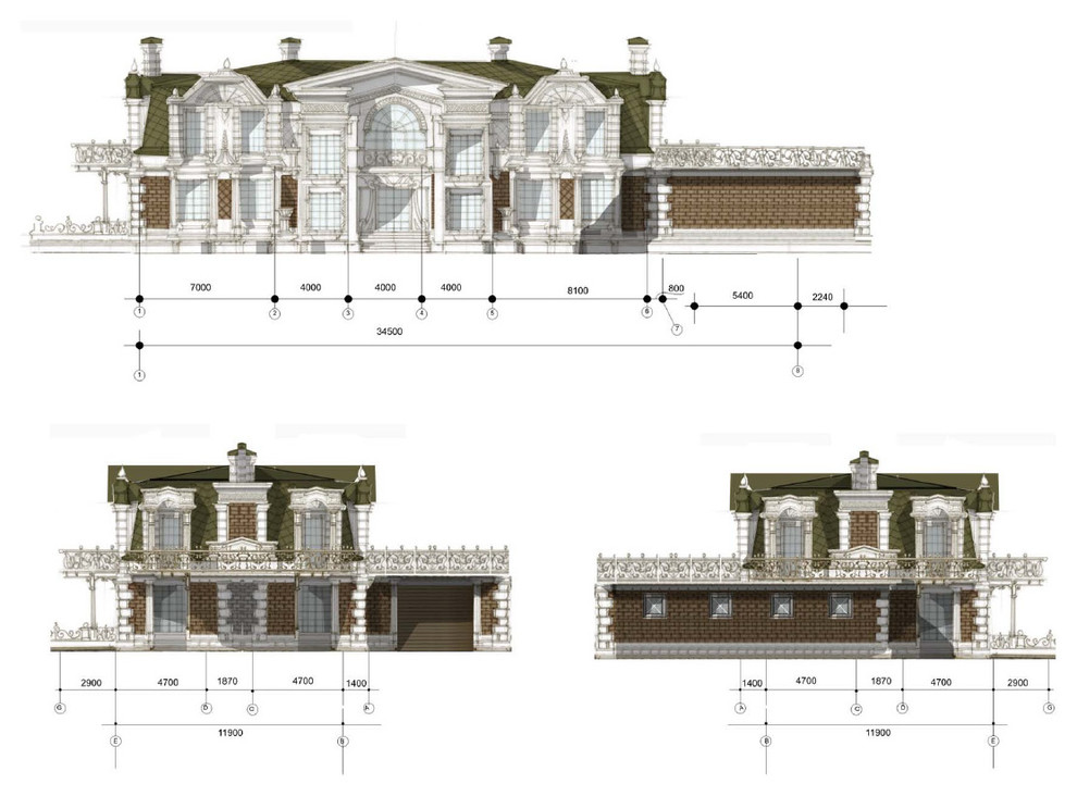 Эскизы - архитектура