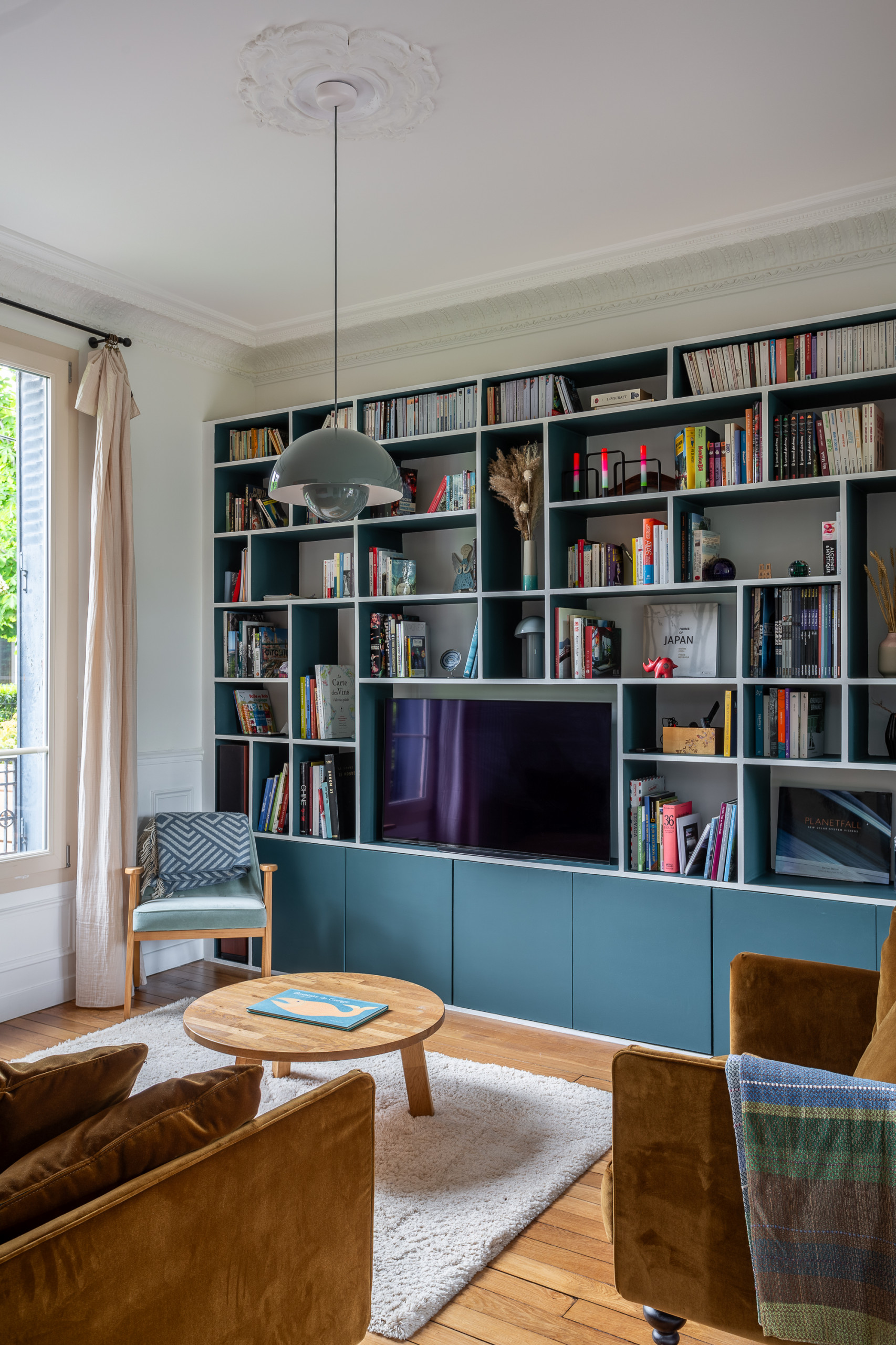 Avanr /Apres une maison de maitre se  réinvente avec brio