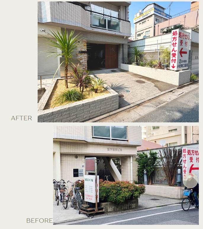 マンションビル　エントランス改修デザイン