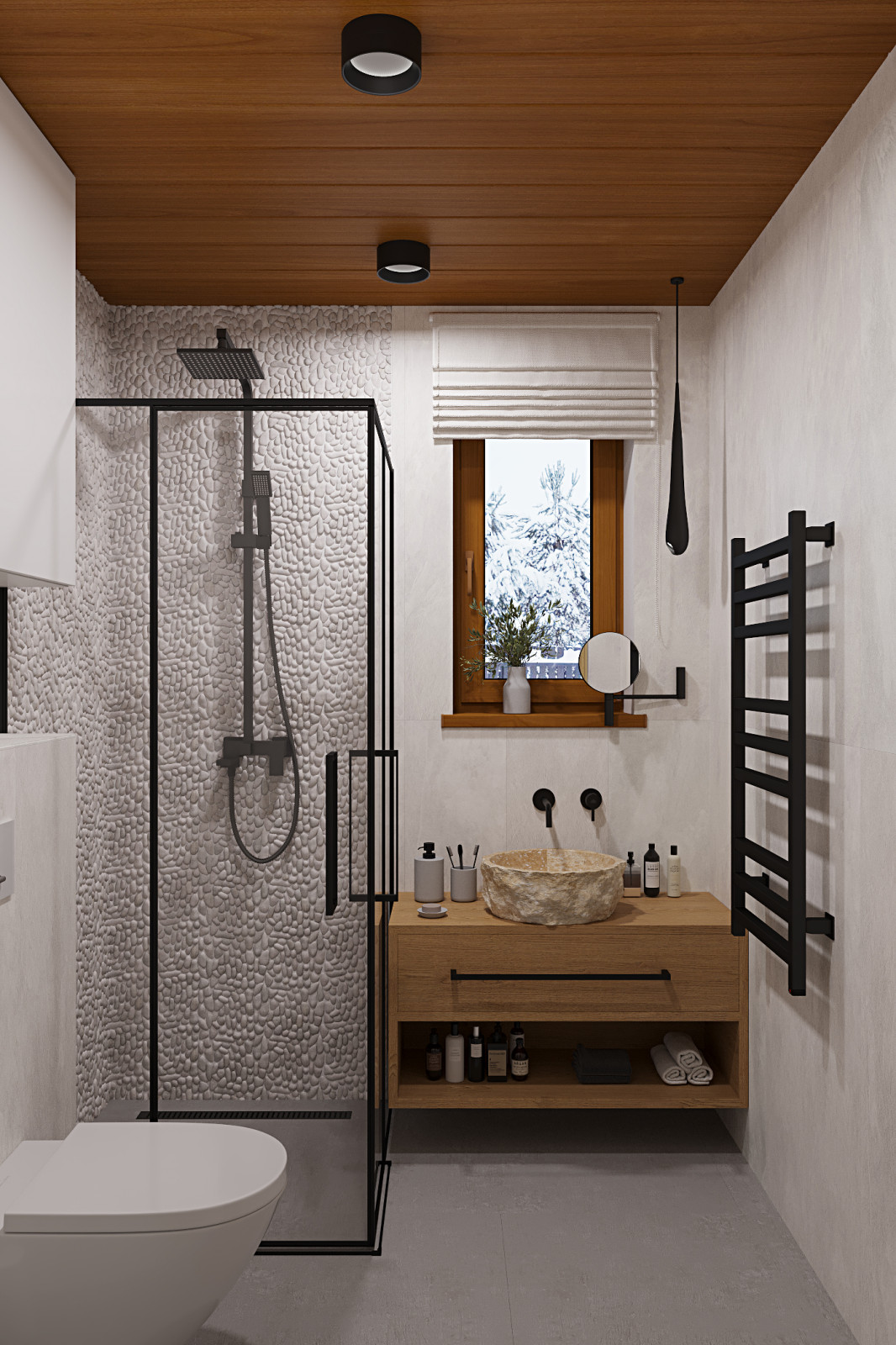 Дизайн интерьера бани