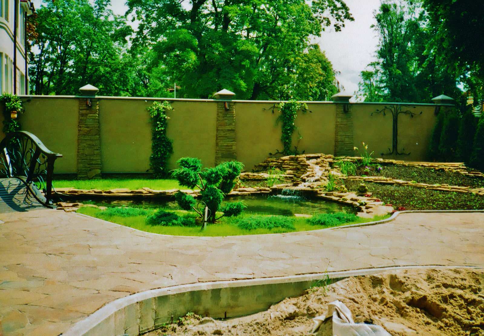 Печи, камины, барбекю, мозаика