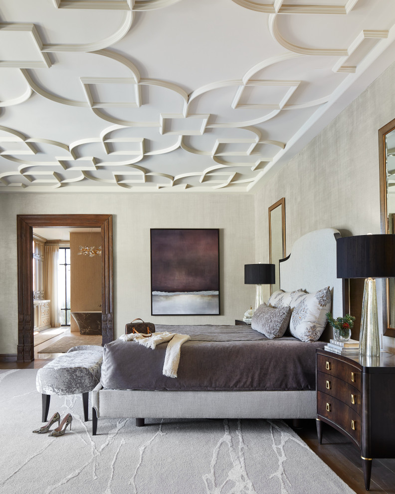 Transitional bedroom photo in Phoenix