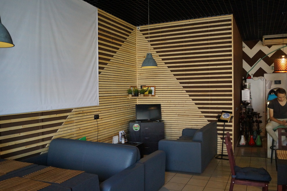 Ремонт помещения под кальянную "Наше Место"