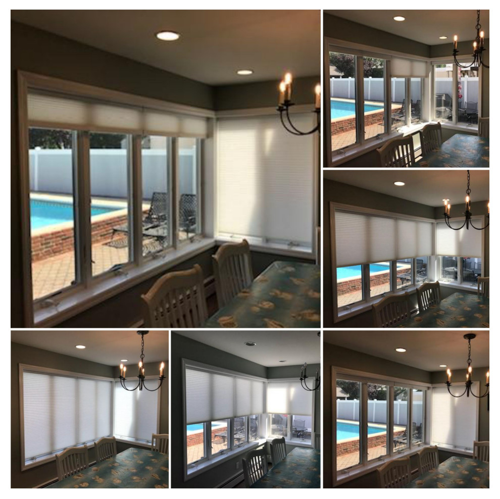 Honeycomb Duette Shades - Various Projects