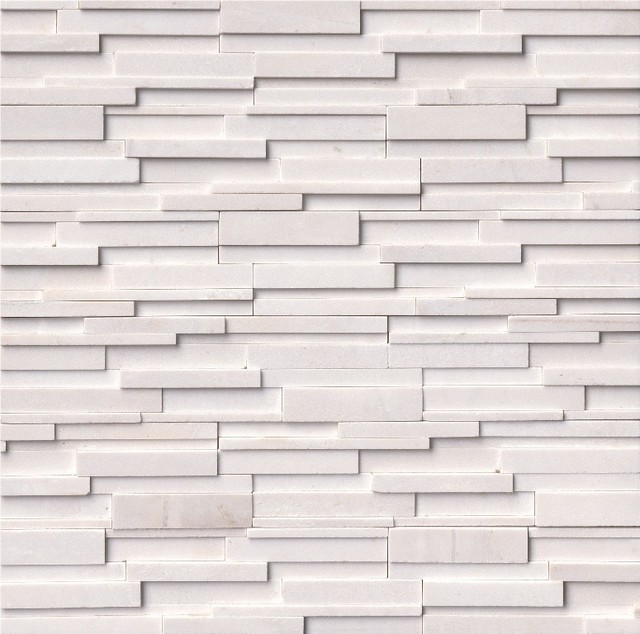 Arctic White Honed Ledger Panel Stacked Stone Traditional Arctic White Honed Ledger Panel