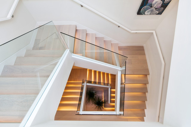 Noe Hill LEED Platinum-designed Full Remodel and Addition trendy-trappe