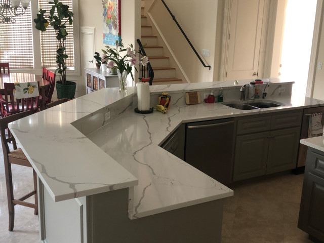 Houston custom kitchen tile project