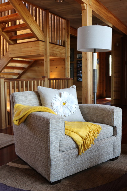 Elgin Rustic + Modern moderno-soggiorno