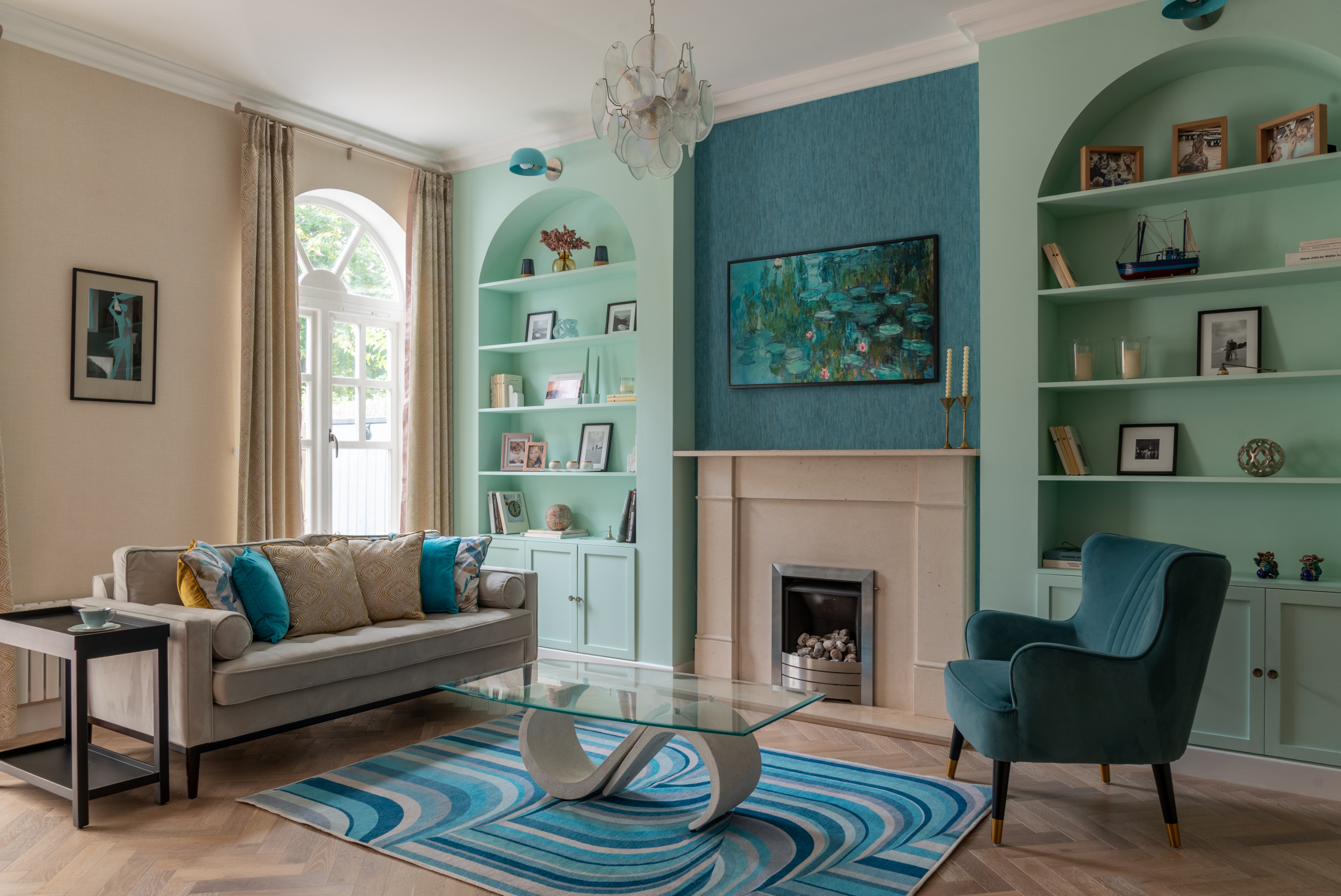 Vibrant Colours House in Teddington