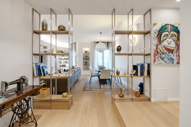 Appartamento moderno modern-living-room