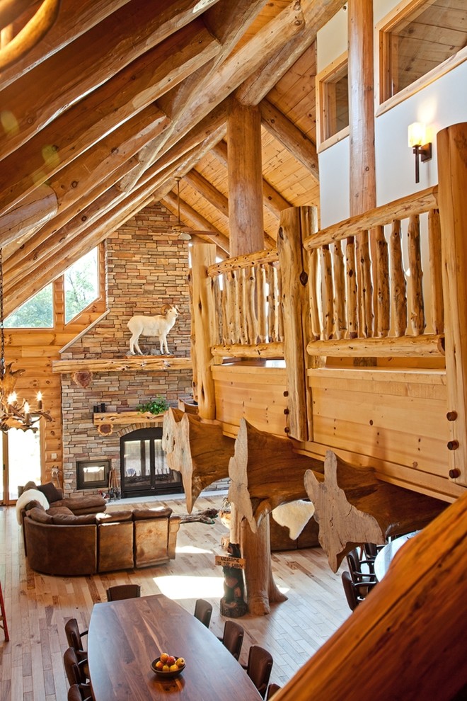 Lake Delton, WI project by Wisconsin Log Homes - www.wisconsinloghomes